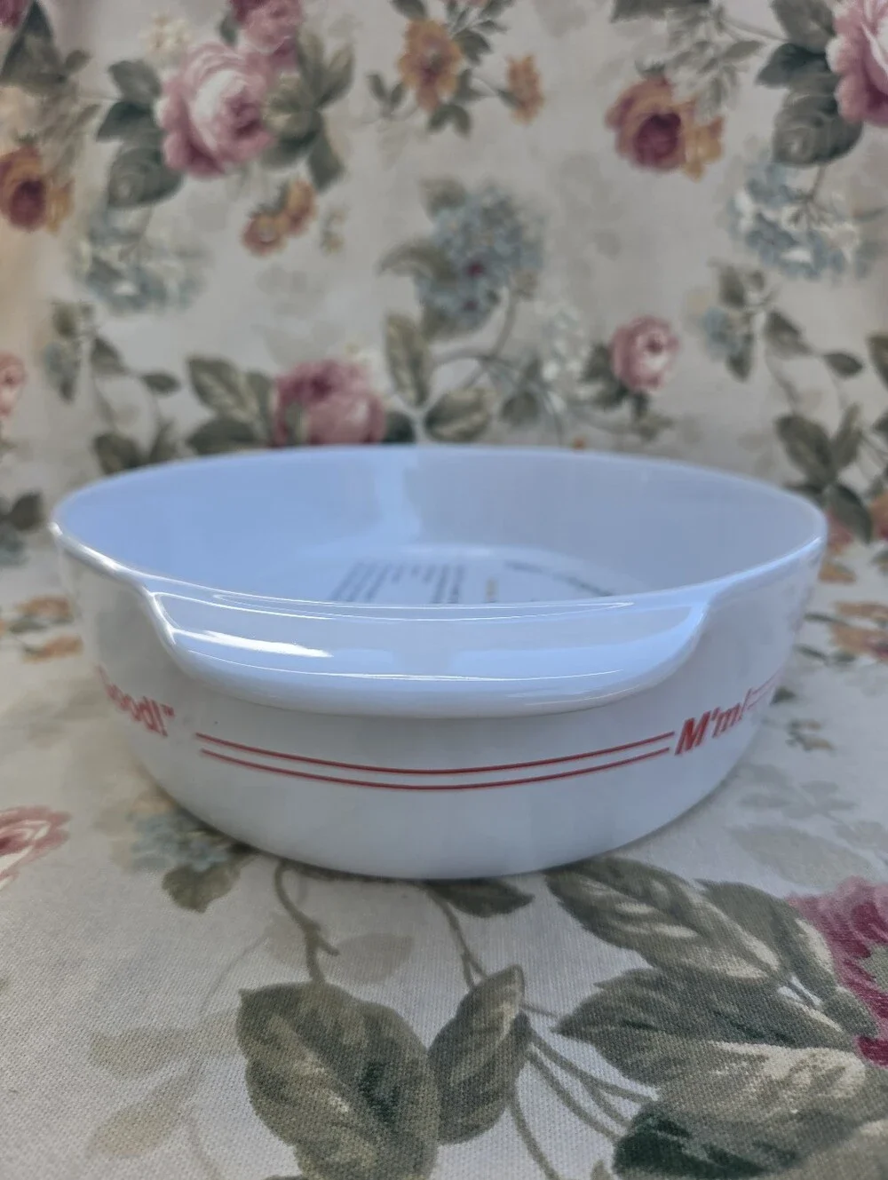 Vintage Campbell's Soup 2006 Green Bean Casserole Recipe Oval Baking Dish